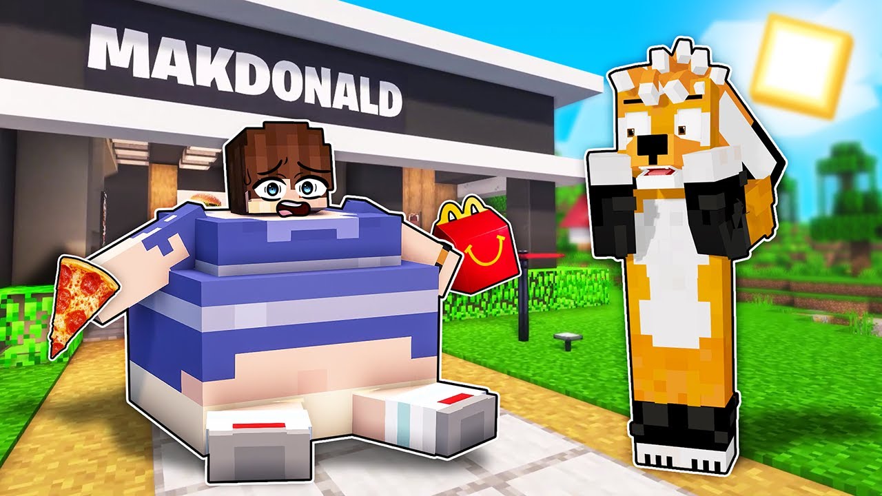GREGORY ZJADŁ ZA DUŻO PIZZY HAWAJSKIEJ w Minecraft!