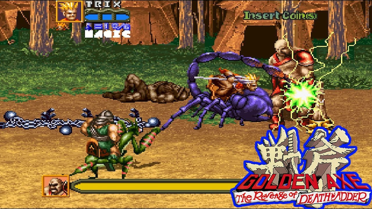Arcade ゴールデンアックスデスアダーの復讐 / Golden Axe The Revenge of Death Adder - Full Game