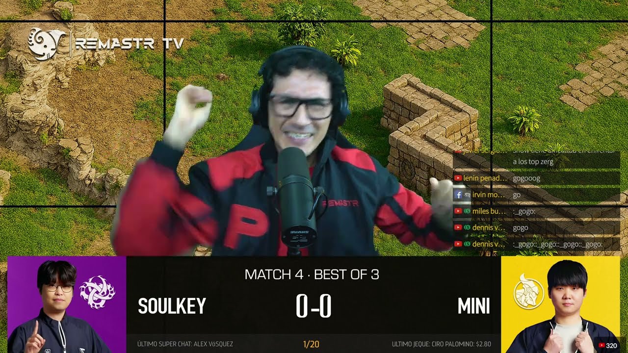 STARCRAFT COREANO 🇰🇷 SOULKEY vs MINI 🇰🇷 | M4·BO3·R1
