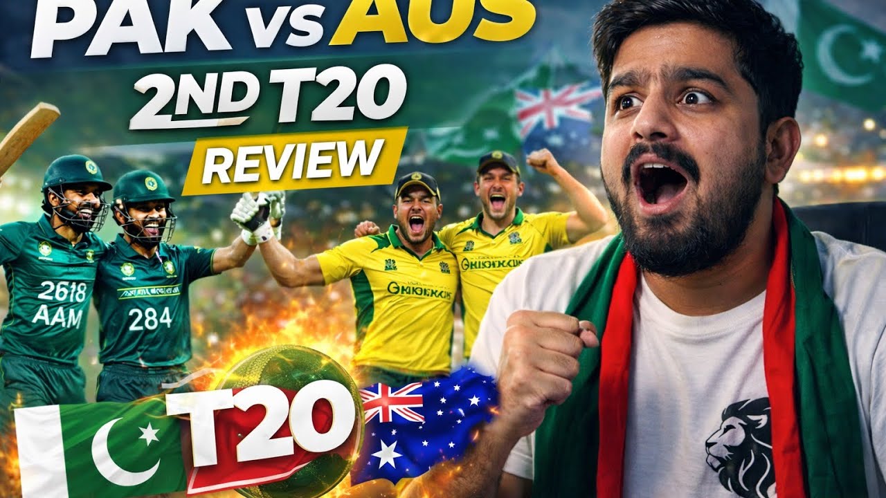  REVIEW: PAK vs AUS 2nd T20 Analysis: Pakistan Defeats Australia by 90 Runs! 🇵🇰 | Series Won!
