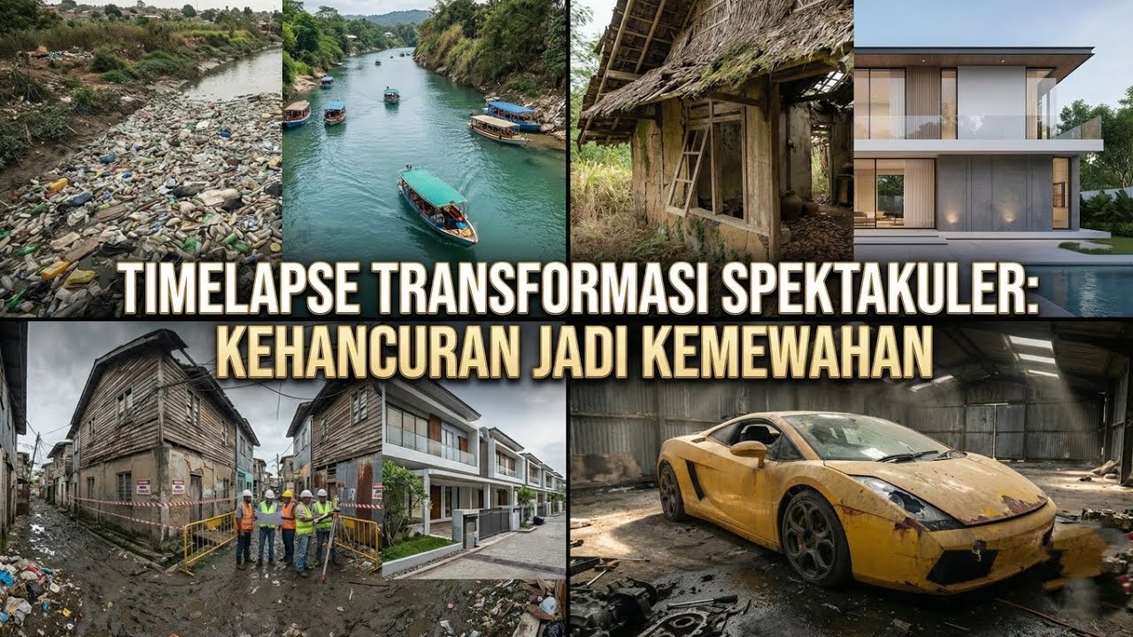 Extreme Transformation From Slum to Abandoned Paradise😱😱😱😱