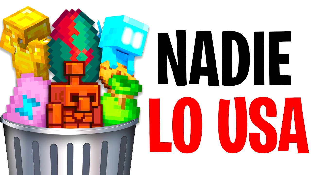 20 COSAS MUY BUENAS pero MUY OLVIDADAS de Minecraft
