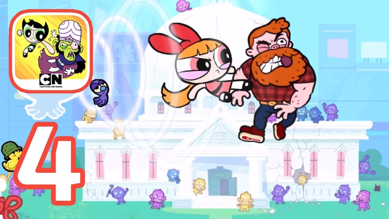 The Powerpuff Girls Monkey Mania‏ - Gameplay Walkthrough Part 4 (IOS ,Android)
