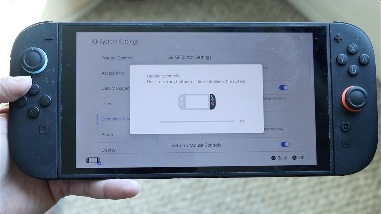 How To Update Nintendo Switch 2 Controllers!