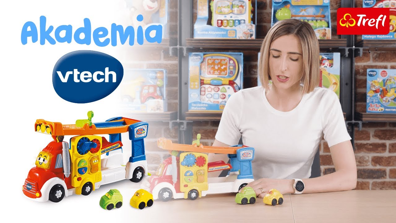 Akademia VTech - Duży Autotransporter i Super Pętla 360