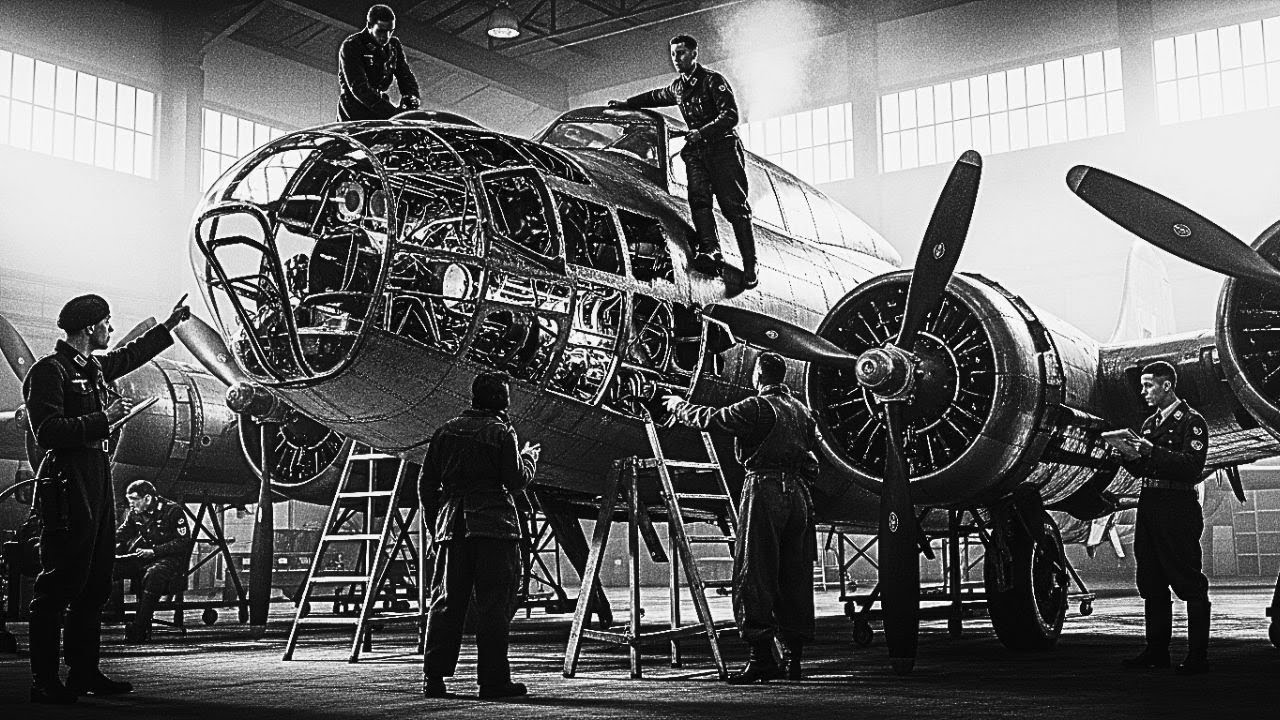 Inżynierowie niemieccy rozebrali B-17 i przyznali: „Nie rozumiemy, jak on wciąż latał.”