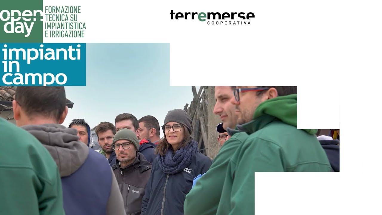 Open Day impianti in campo, impiantistica e irrigazione