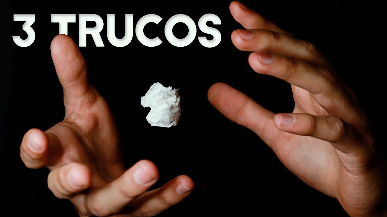 3 TRUCOS DE MAGIA F&Aacute;CILES DE HACER