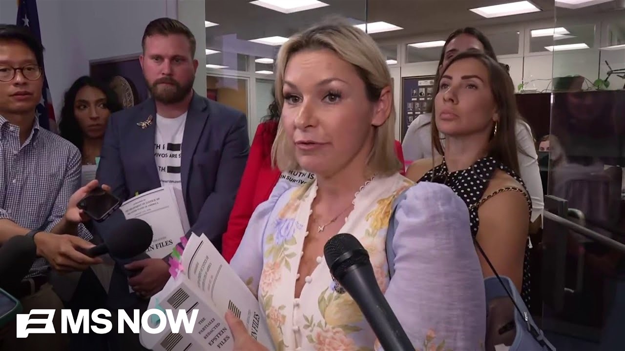 WATCH: Epstein survivors say Todd Blanche told us to 'get to the point'