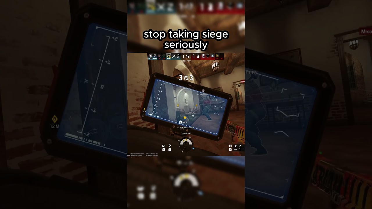 stop taking siege seriously #siege  #gaming  #r6sace   #ragebait