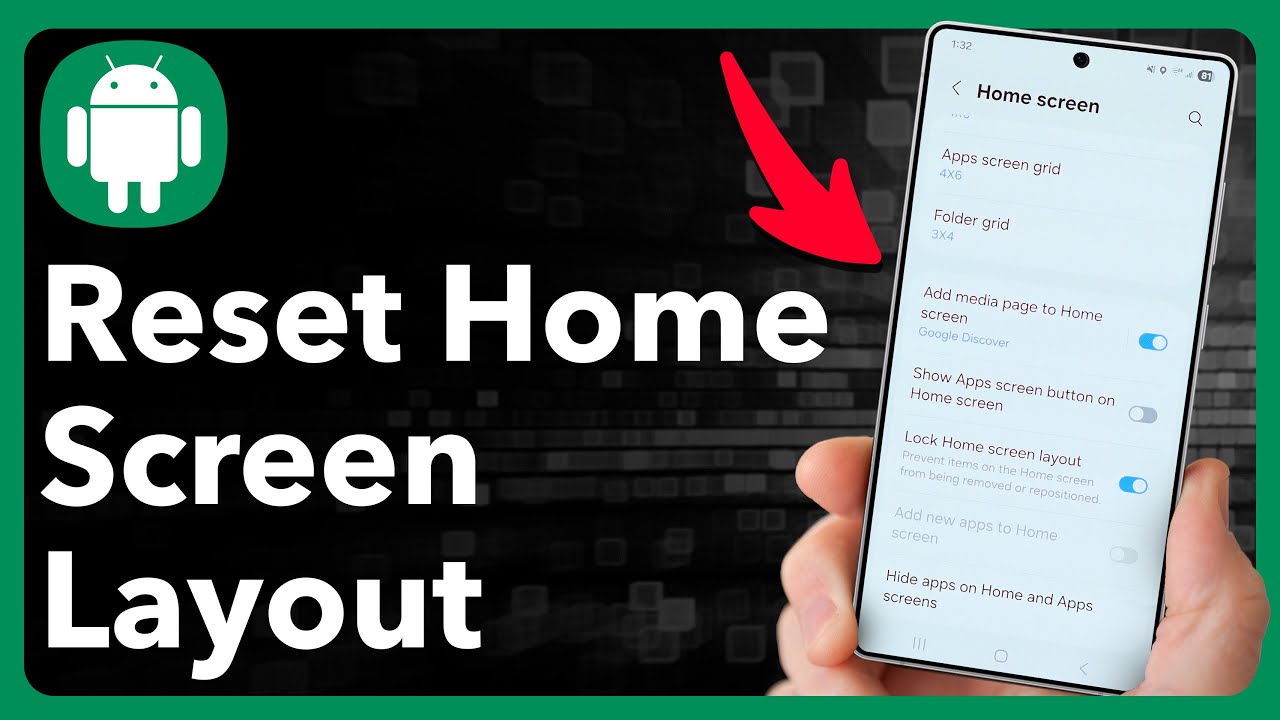 How To Reset Home Screen Layout On Android Phone