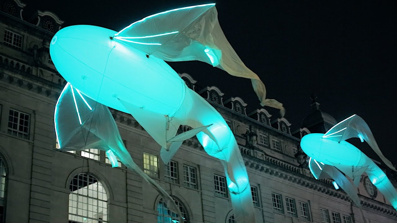 Lumiere London: famous light festival and art installations