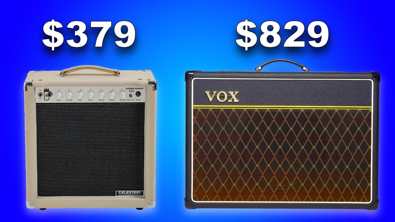 Comparing 2 Tube Amplifiers - Vox AC15 VS Monoprice 15 Watt
