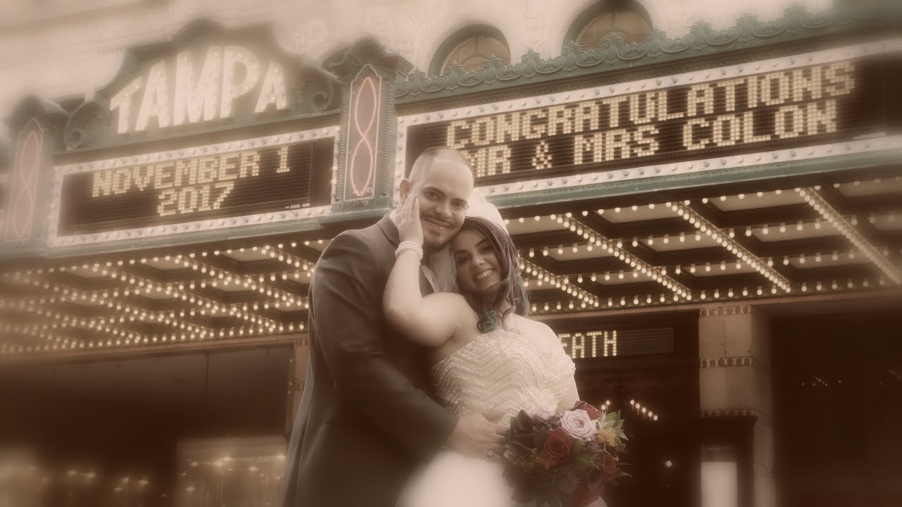 Wedding at Tampa Theatre