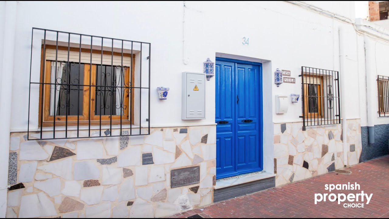 Spanish Property Choice Video Property Tour - Village House B1601, Turre, Almeria, Spain. 120,000€