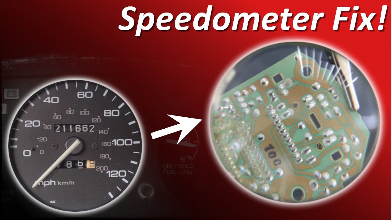 1992 to 1995 Honda Civic Speedometer Fix