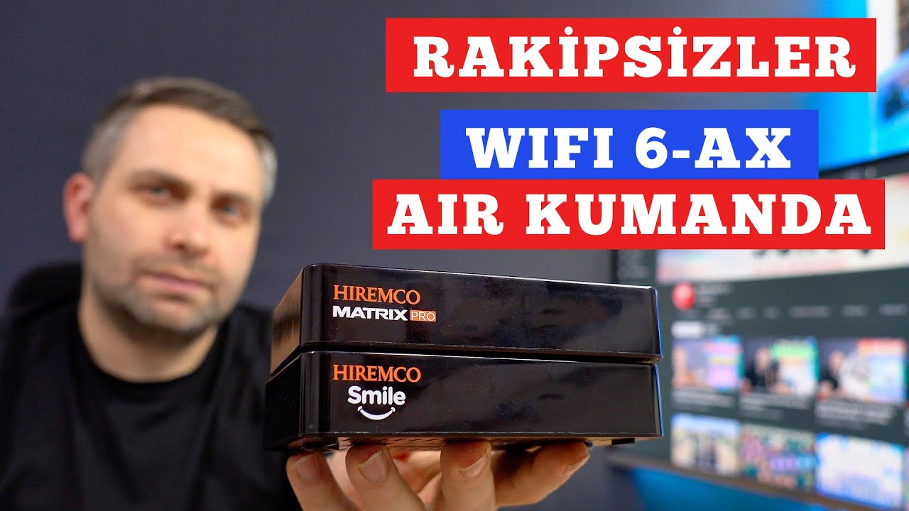 TÜRKİYE'NİN EN İYİ 4K UYDULU ANDROID BOXI YENİLENDİ-WIFI6 AX-BT AIR KUMANDA-TKGS-L1 LİSANS MatrixPro