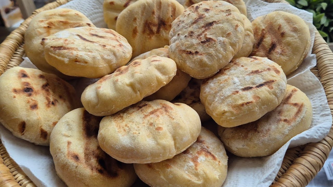 بطبوط العشر دقايق بالحليب خفيف منفوخ وفارغ من الداخل😍 طريقة سهلة،بسيطة(مطلوع رمضان)ناجح من أول تجربة