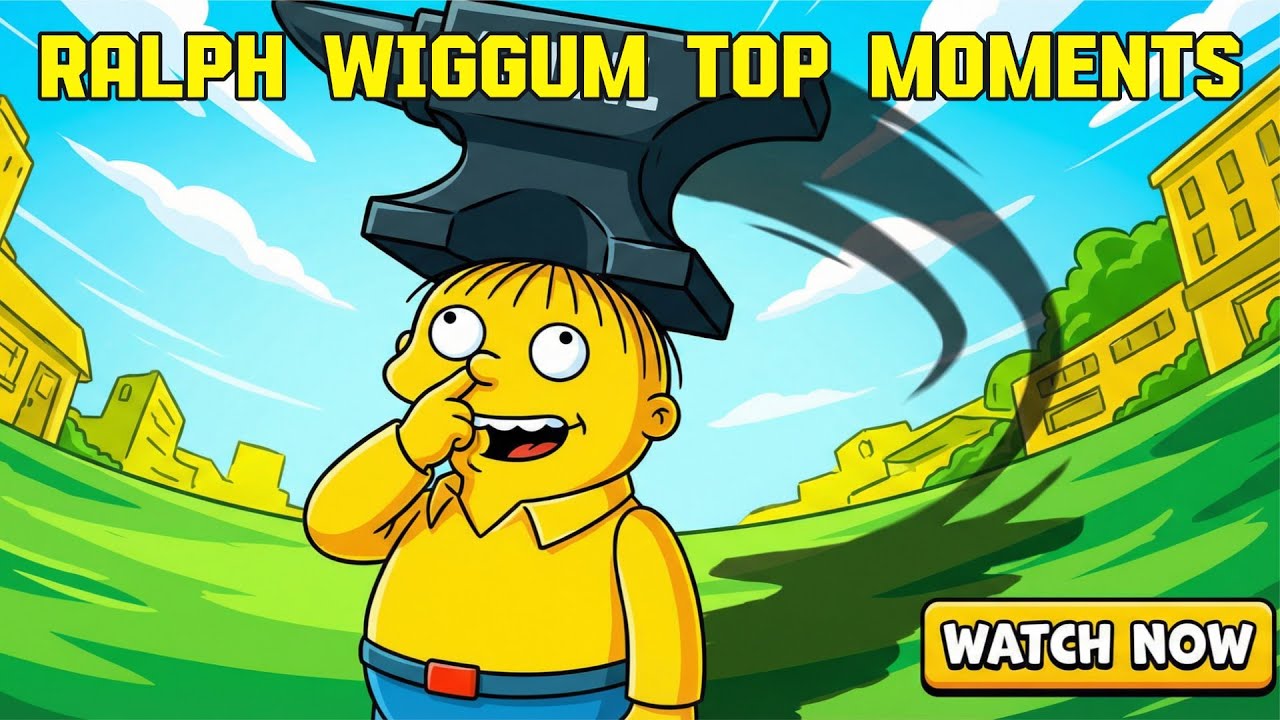 Ralph Wiggum Top Moments 😭        #ralphwiggum #thesimpsons #cartoon #funny