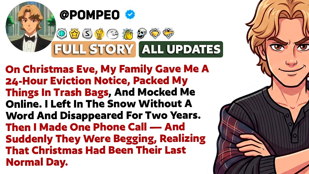 My Family Gave Me A 24-Hour Eviction Notice On Christmas Eve. Dad Slid It Under My Door Like A...