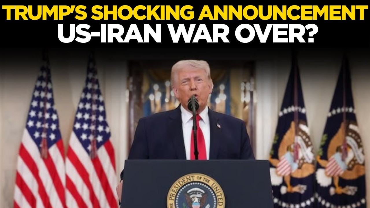 Donald Trump Announcement Live | Trump Makes Major Statement From The White House | US Iran War