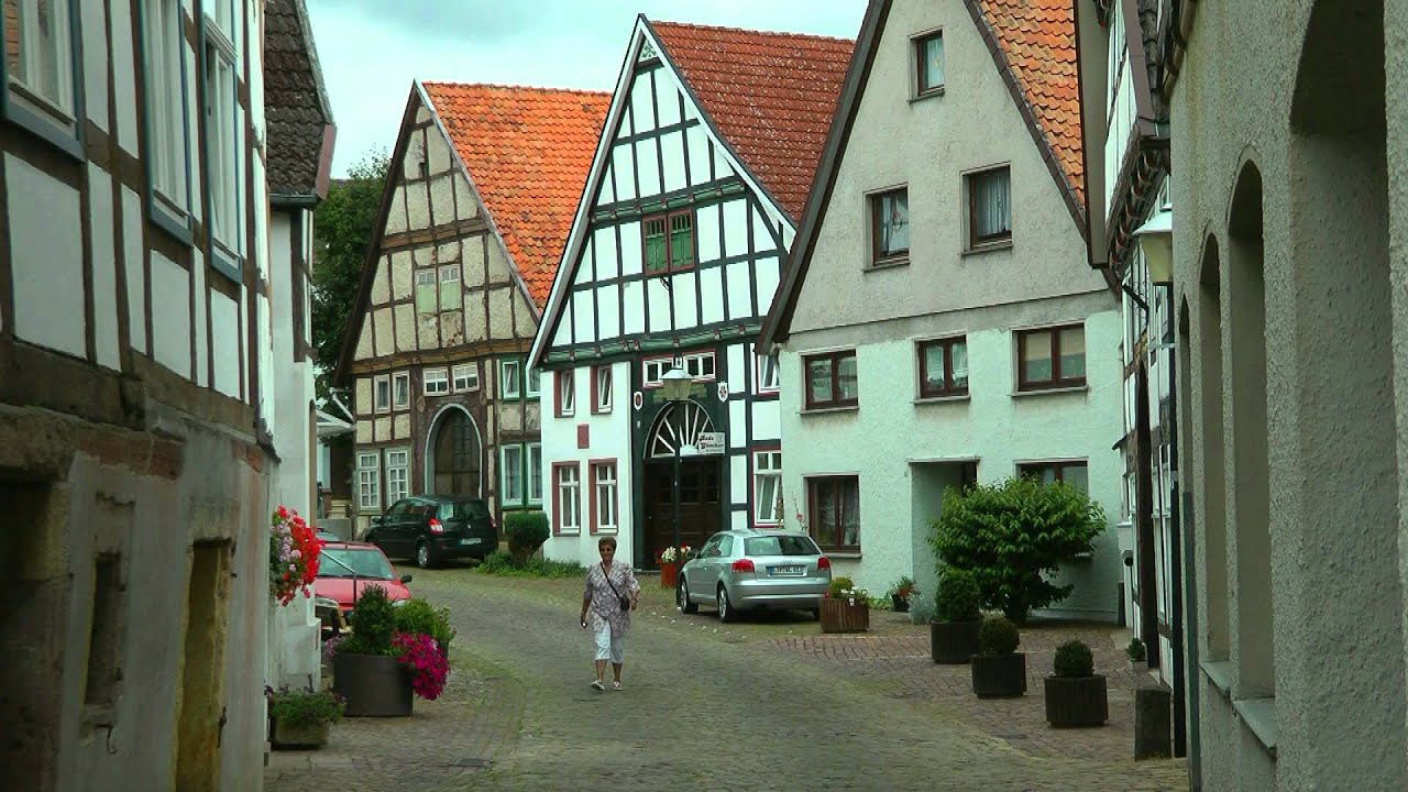 GERMANY Blomberg, North Rhine Westphalia (hd-video)
