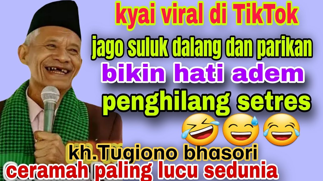 🔴TEEBARU 2025 KH.TUGIONO BHASORI LUCU BANGET JAGO SULUK DALANG &PARIKAN BIKIN ADEM PENGHILANG SETRES