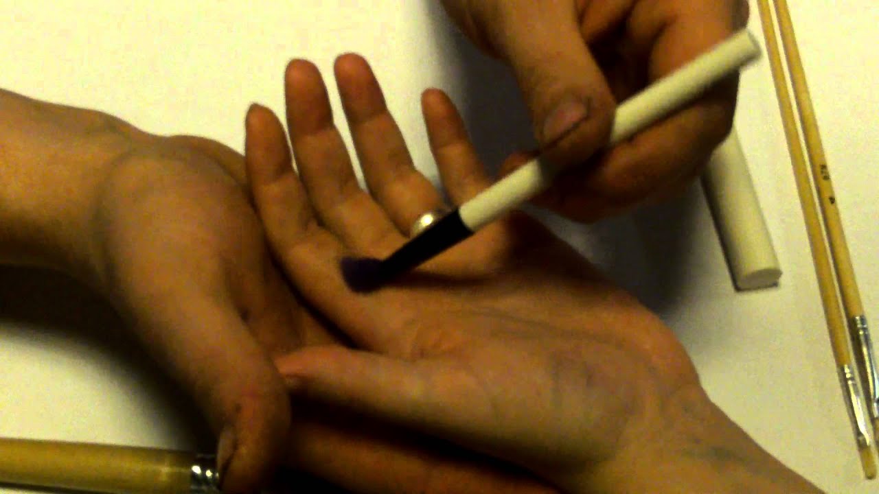 ASMR Hand brushing Visual, no sound needed -No talking