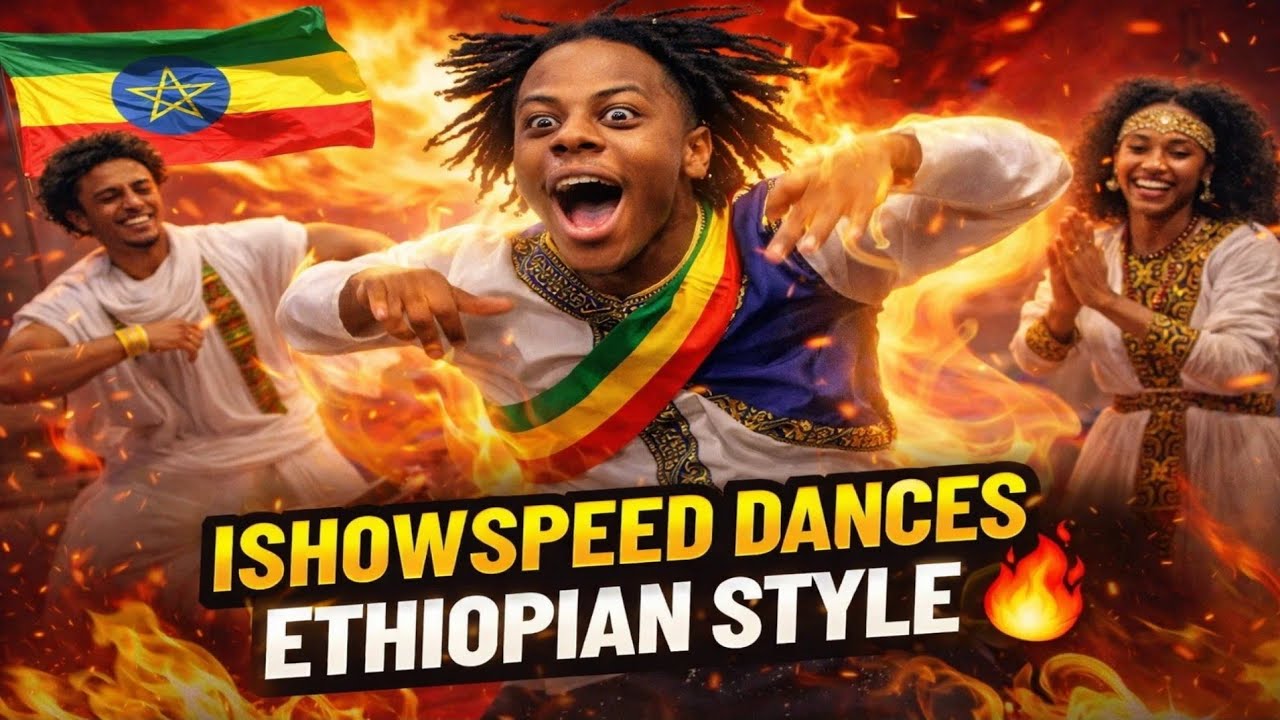 IShowSpeed Joins Traditional Ethiopian Dance and Absolutely Nails It 🔥🇪🇹 