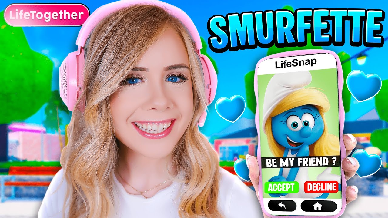 SMURFS ADDED ME ON SNAPCHAT IN LIFE TOGETHER!