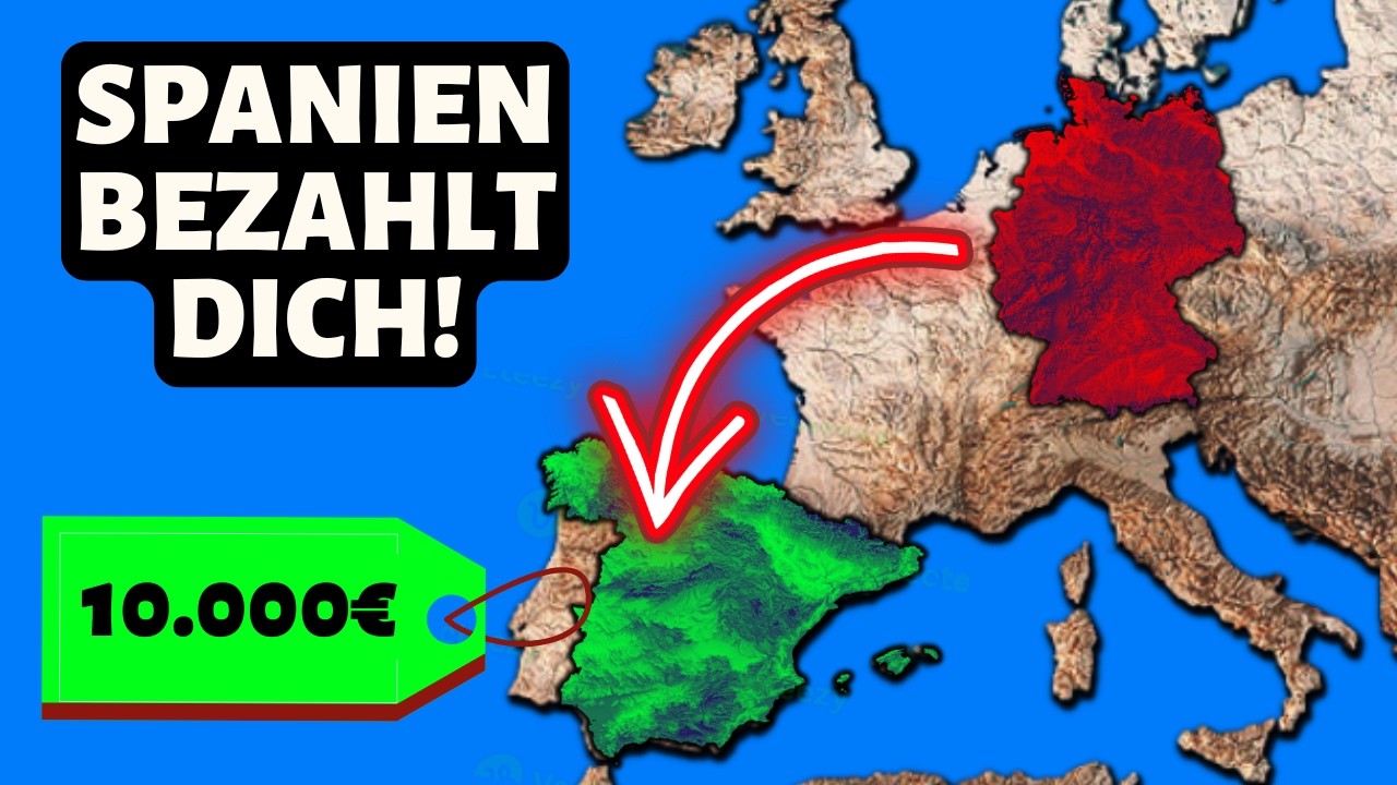 Irre: Warum Spanien Dich jetzt f&uuml;rs Auswandern bezahlt