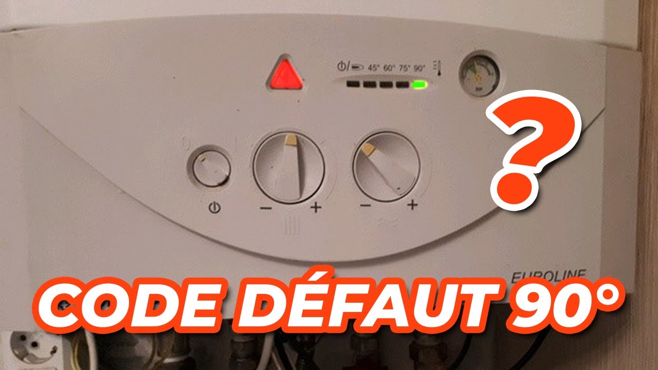 Code Défaut 90° - Chaudière Junkers