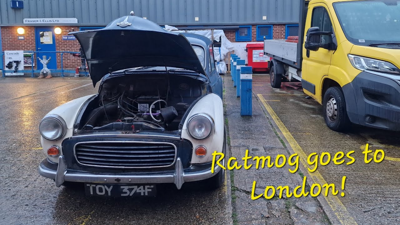Ratmog goes to London! (and gets there!)