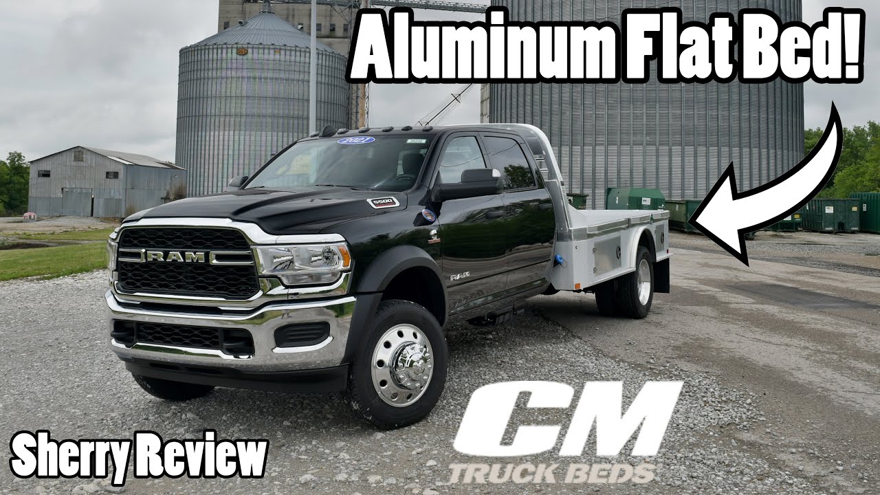 2021 Ram 5500 CUMMINS - CM Truck Beds ALUMINUM Flat Bed! | Review