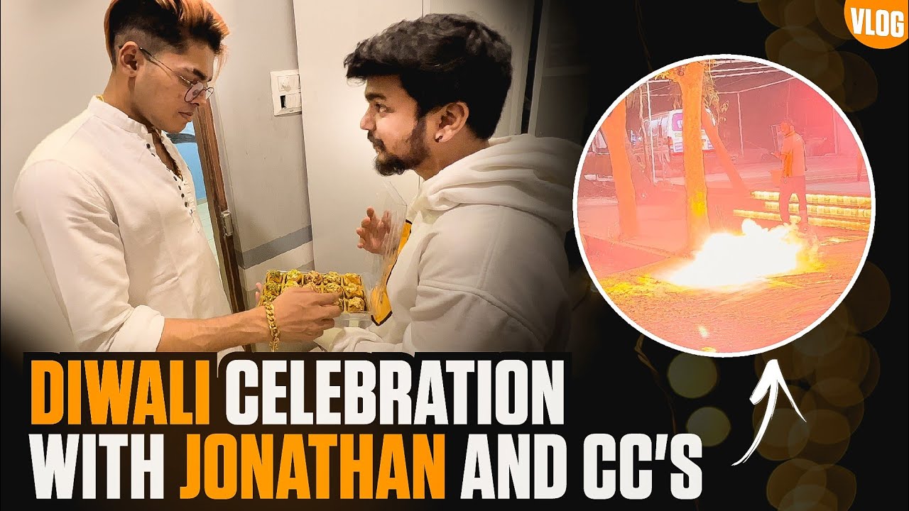 Celebrating Diwali With @JONATHAN GAMING And Content Creators | Guru Vlogs