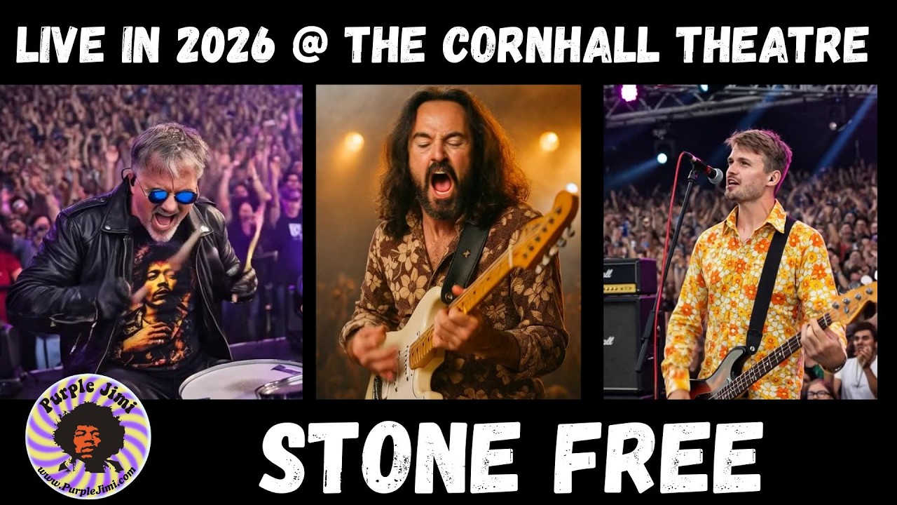 Stone Free Played Live By Purple Jimi @ Diss Corn Hall 2026 - Hendrix Band Covering All Of His Hits