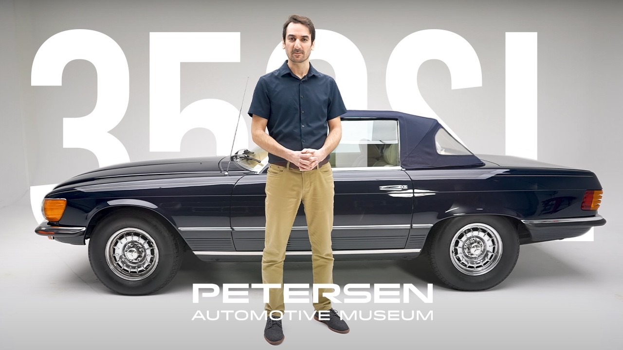 Queens of elegance, the 1972 Mercedes-Benz 350SL and her sister the 1986 560SL