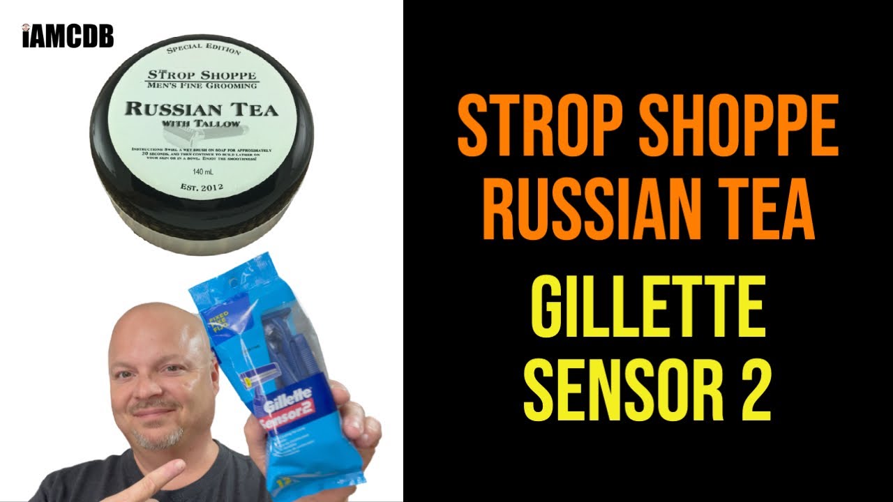 Gillette Sensor 2 | Strop Shoppe Russian Tea | PAA Atomic Rocket | Noble Otter Firefighter