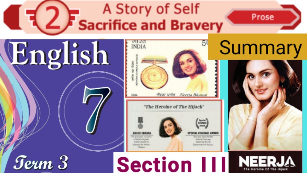 7th Std - Term 3 | English - A Story Of Self Sacrifice And Bravery | Summary in Tamil