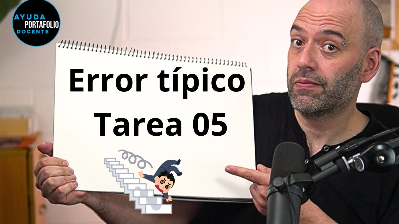 Cuidado con esto en la descripción del problema del trabajo colaborativo para el portafolio docente
