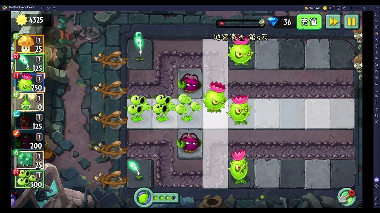 Pvz2 china mausoleom level 5