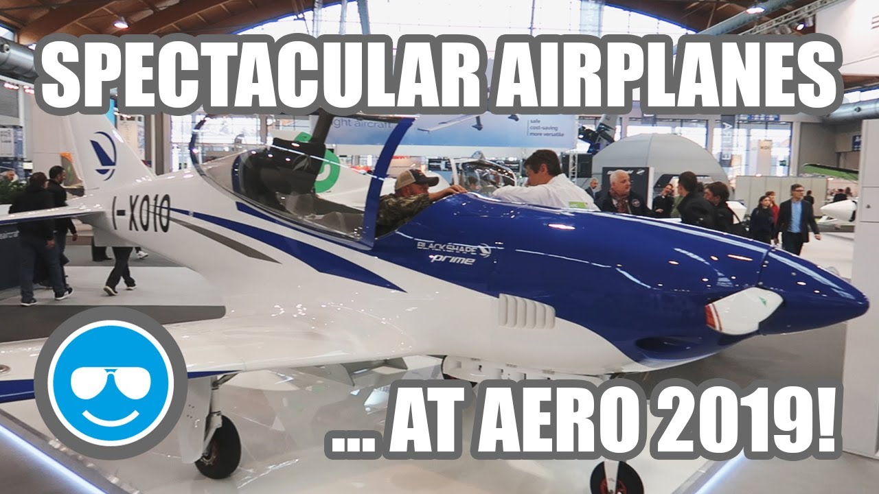 Beautiful planes at Aero 2019 - Blackshape - Tecnam - Microlight and Light Sport Aircraft - S01 E05