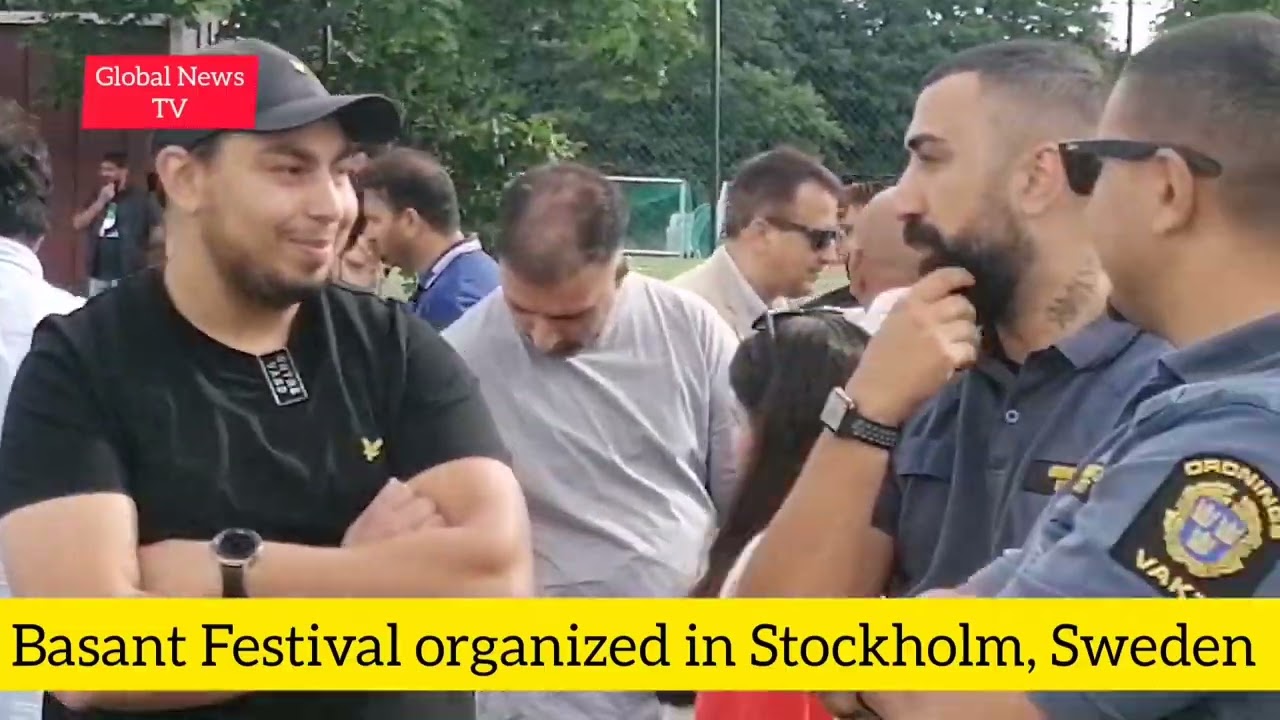 Sweden 🇸🇪 Basant Festival in Stockholm,... #GlobalNewsTV