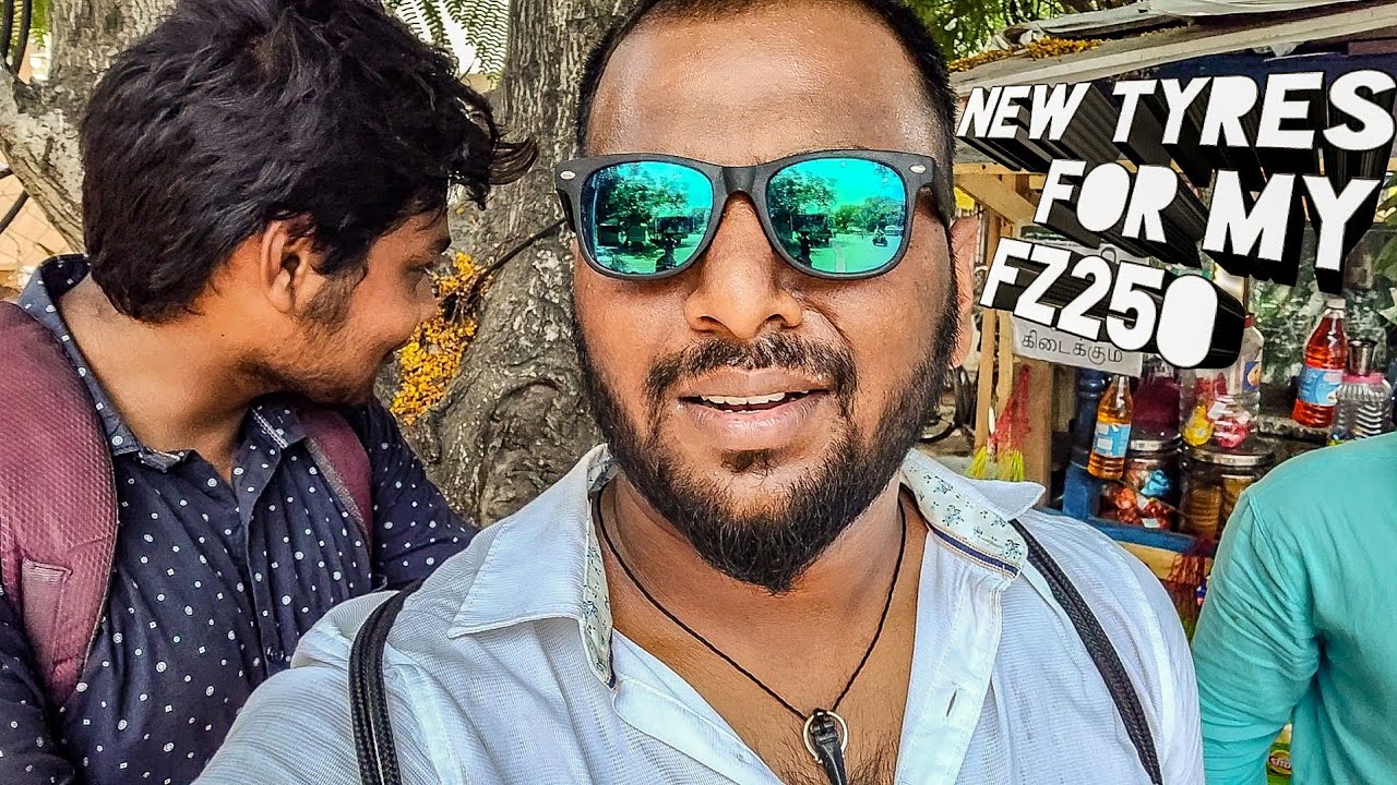 Time To change Tyres again |after 50,000kms On Fz25 | #tamil #vlog