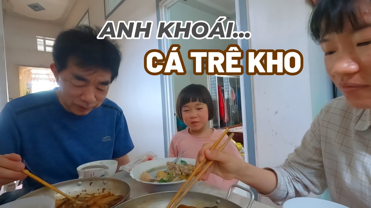 Ngày đầu tiên ở quê Vợ, nấu bữa cơm đậm chất Miền Tây đãi chồng Nhật | Trần Tiên Family