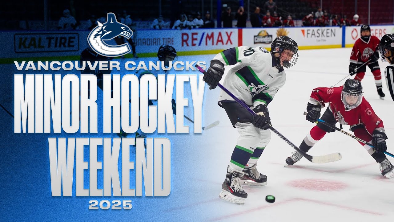 Canucks Host Minor Hockey Weekend at Rogers Arena