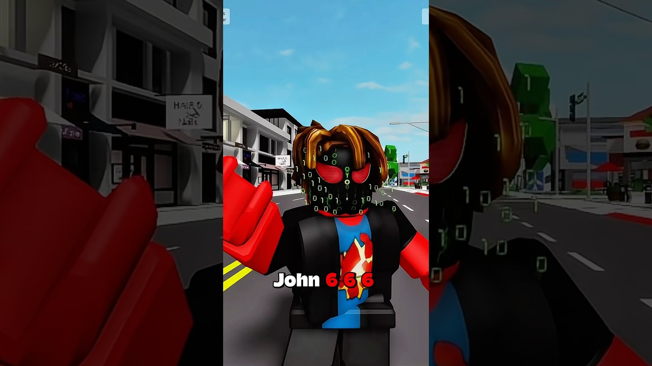 C&oacute;mo convertirse en JOHN666 (El hacker) en Brookhaven de Roblox 😱