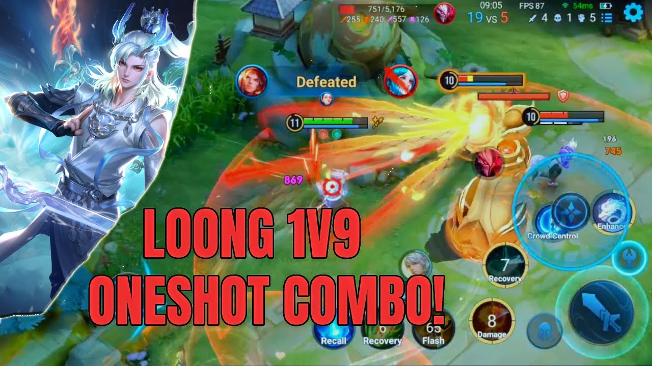 Top 1 Loong ADC Domination: One-Shot Kills | Honor of Kings