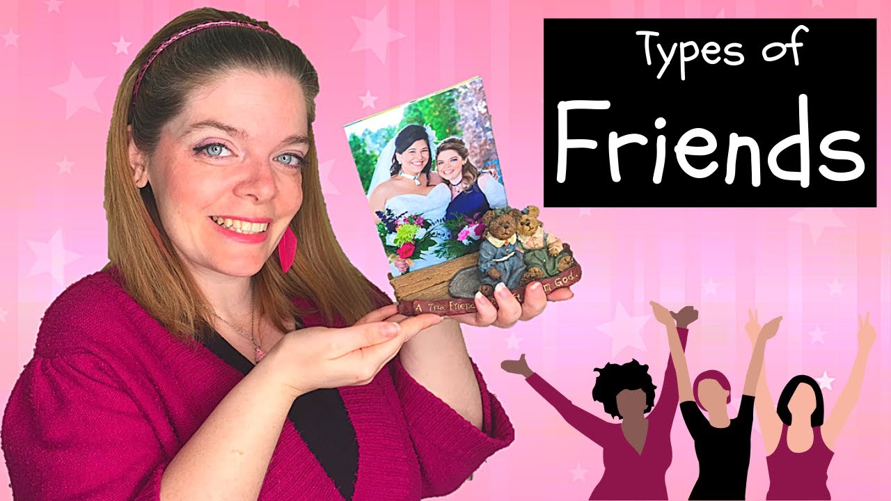 Friendship! Types of Friends in English: Friend Collocations and Vocabulary! 友情。英語での友達のタイプ：友達の連語  🤗