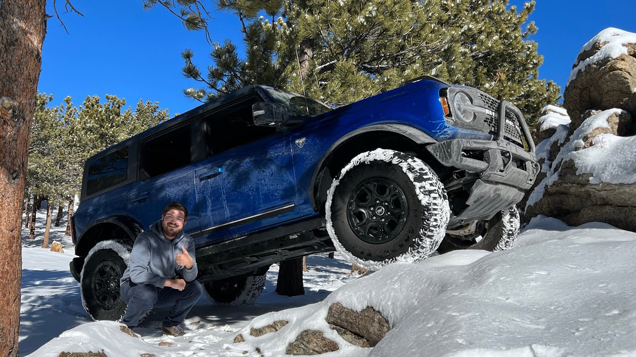 Snowy Ford Bronco First Edition Adventure!